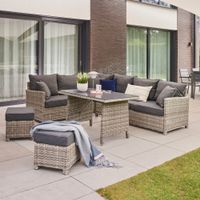 19546 Sitzgruppe BOBO Loungemöbel Gartenmöbel Loungeset