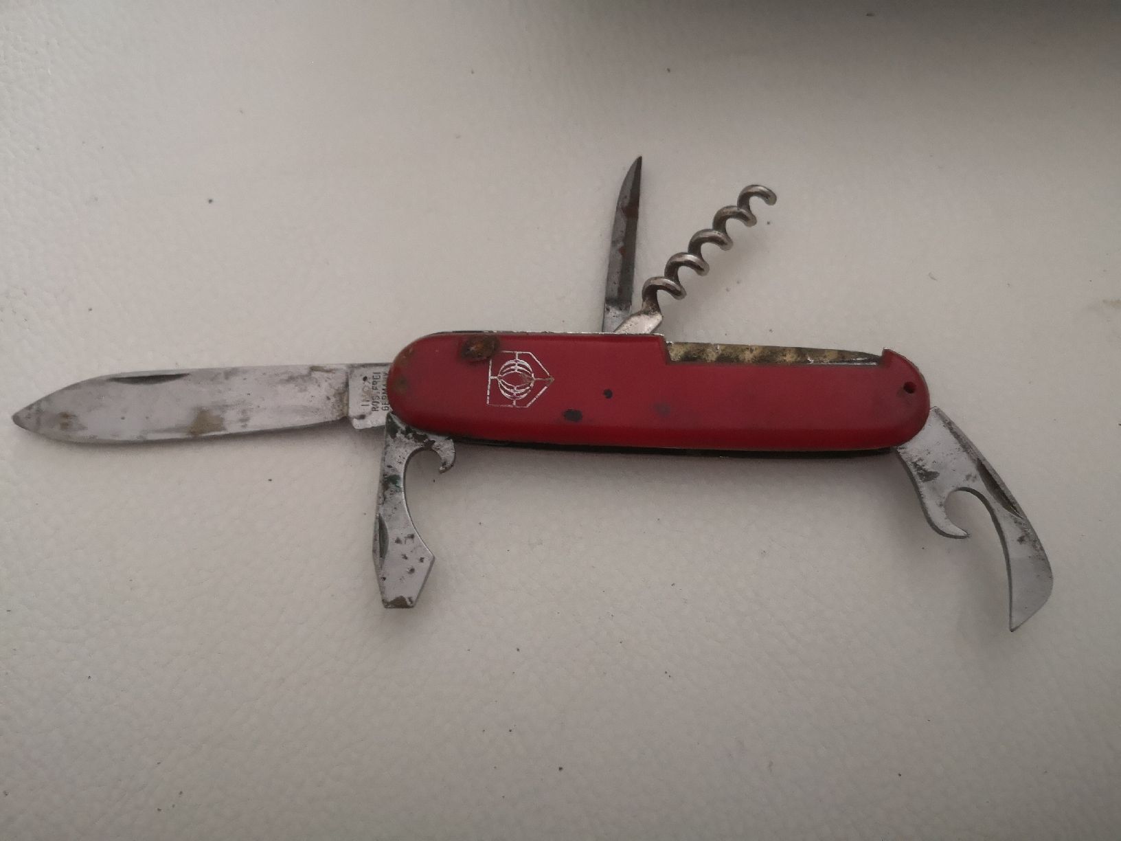 Taschenmesser: INOX Rotes Taschenmesser, rostfrei, Germany – Gebraucht aus Belp von mar_76s8