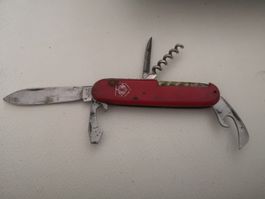 INOX Rotes Taschenmesser, rostfrei, Germany