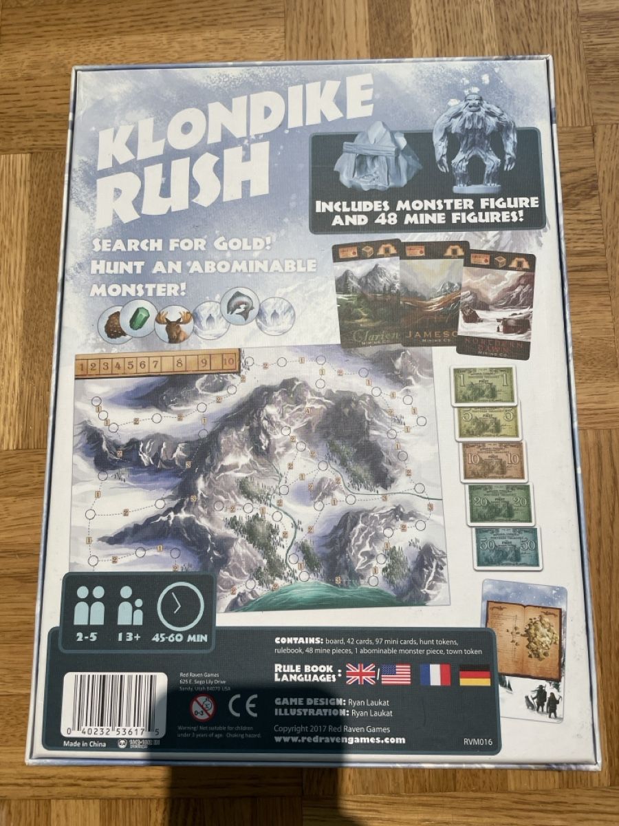 Giochi: Klondike Rush - Brettspiel – Usato da Therwil venduto da rubininio 1