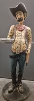 Dekorative Cowboy-Figur, Handbemalt, Vintage Stil, Rarität