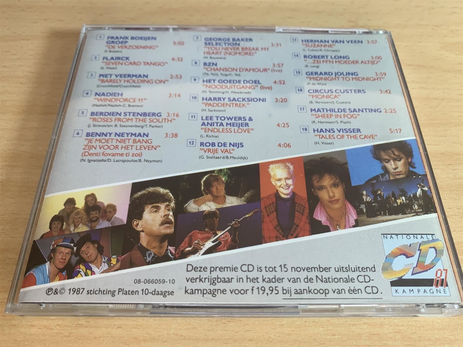 CD: Various – Premie CD Nationaal '87 – Usato da Rikon im Tösstal venduto da Alpenmutz 1