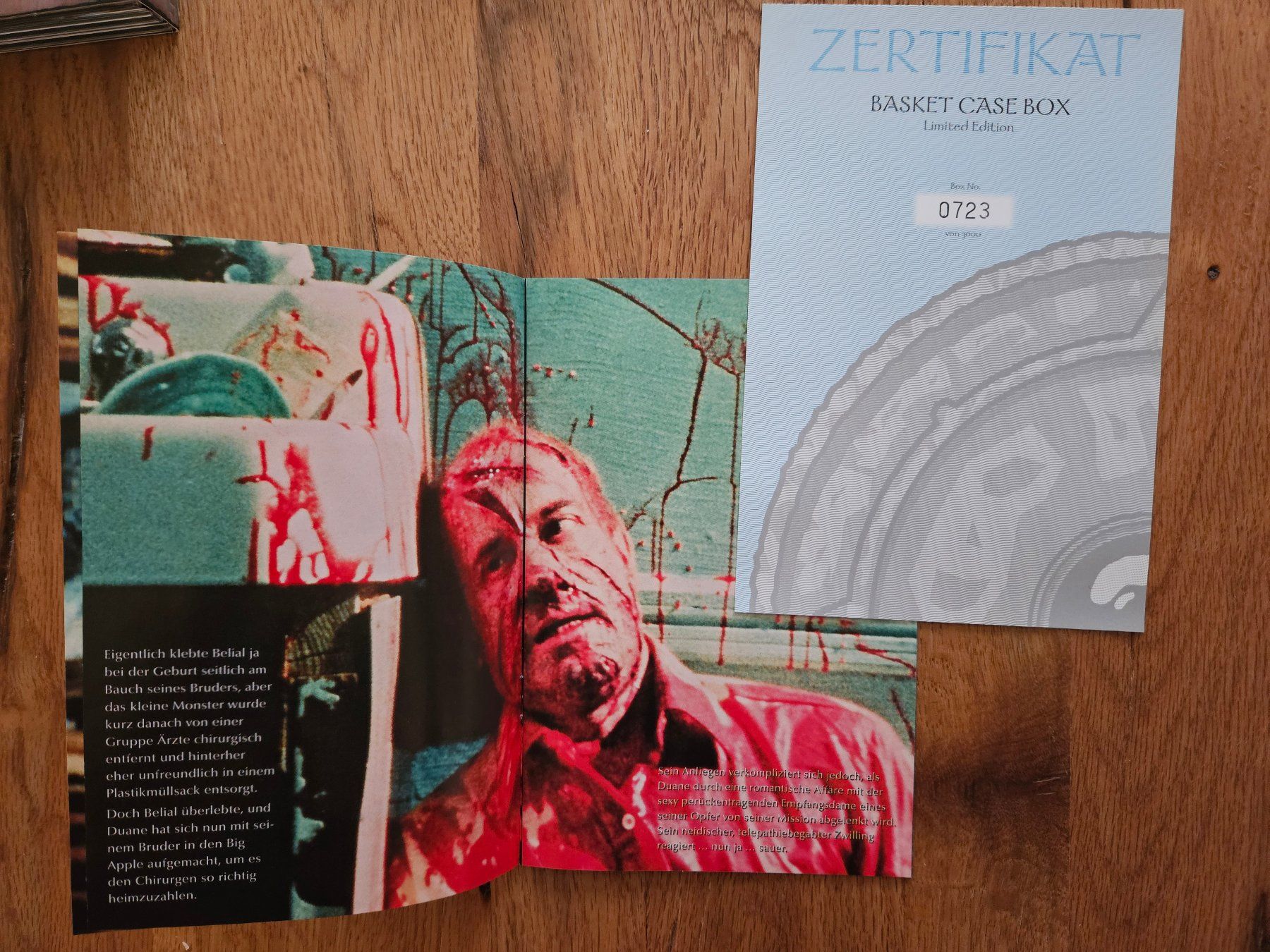 Tutti i DVDs: Basket Case Trilogy - Uncut - Legend - limitierte Edition – Usato da St.Gallen venduto da Capsule_Corporation 4