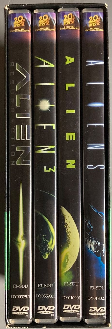Alle DVDs: ALIEN LEGACY 20TH ANNIVERSARY EDITION – Gebraucht aus Poliez-Pittet von Newtown-Records 1