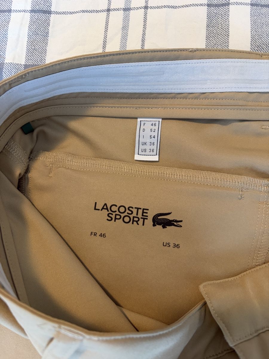 Lacoste Pantaloni: Lacoste Stoffhose – Nuovo (secondo la descrizione) da Jona venduto da Flexer02 3