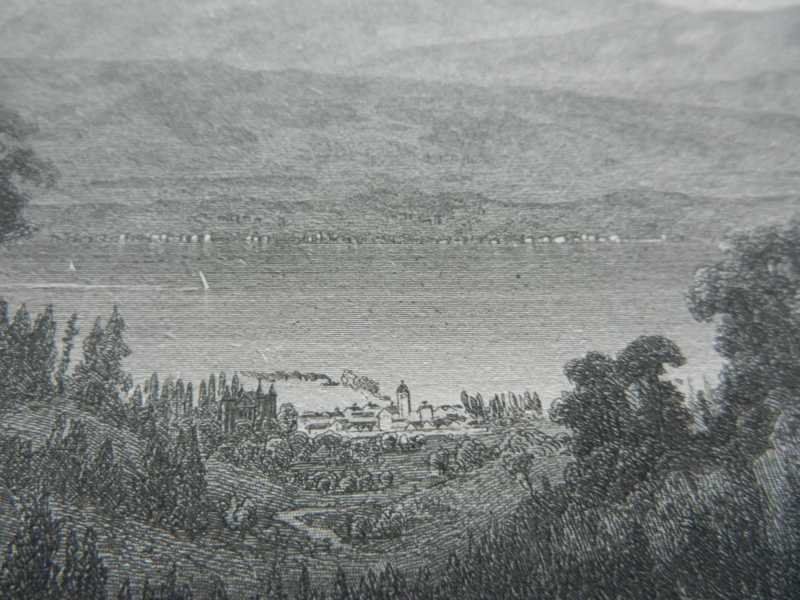 Incisioni: Die Montblanc-Kette St-Cergue – Usato da Risch venduto da Rischli15 9