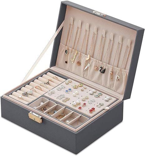 Portagioie: Schmuckkästchen 2 Ebenen Schmuckkasten Geschenkbox – Nuovo e nell'imballaggio originale da Zürich venduto da NovaDen