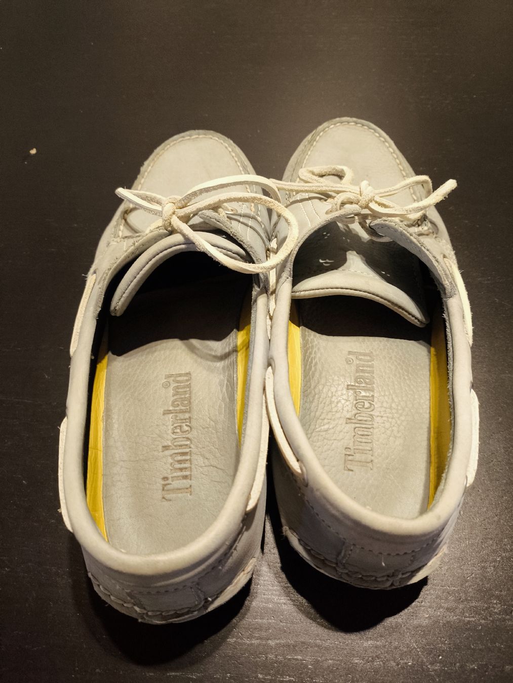 Timberland Scarpe da uomo: Timberland Bootsschuhe Segelschuhe Hellblau Grösse 43 – Usato da Trub venduto da RoshiMuten 1