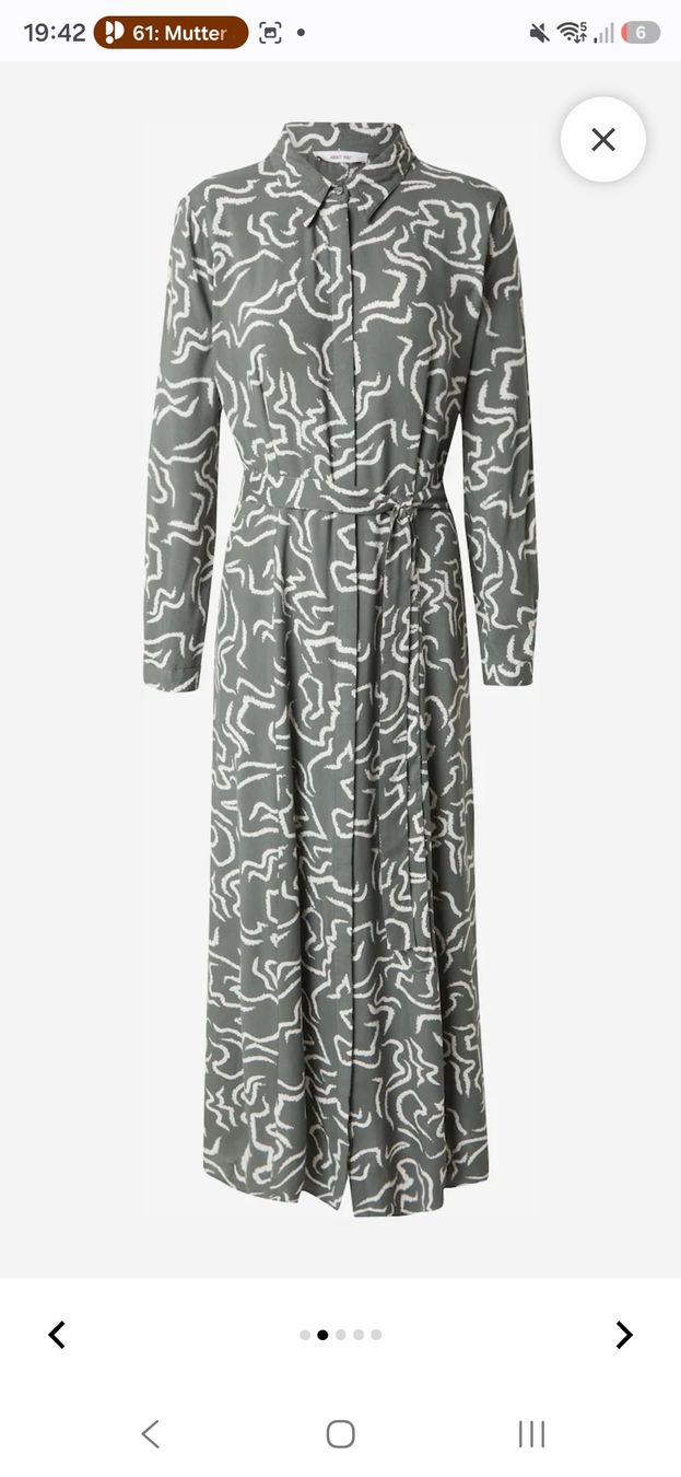 Vestiti: Maxikleid mit Muster Grösse S langarm – Usato da Zürich venduto da nara13 1