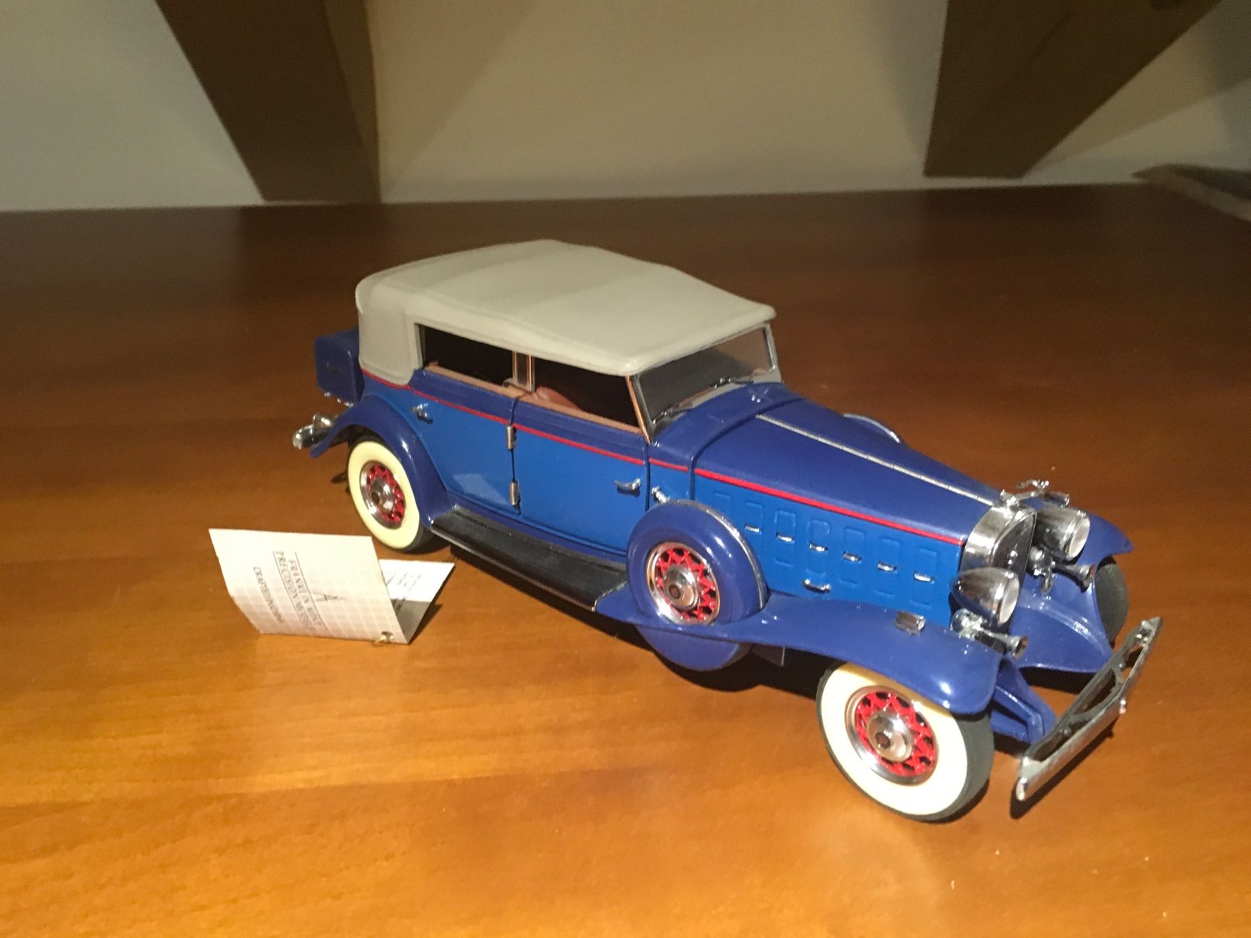 Cadillac Modellini d'auto: Cadillac V16 1932 - Franklin MInt !! – Usato da Wohlen AG venduto da PrivatSammlung 3