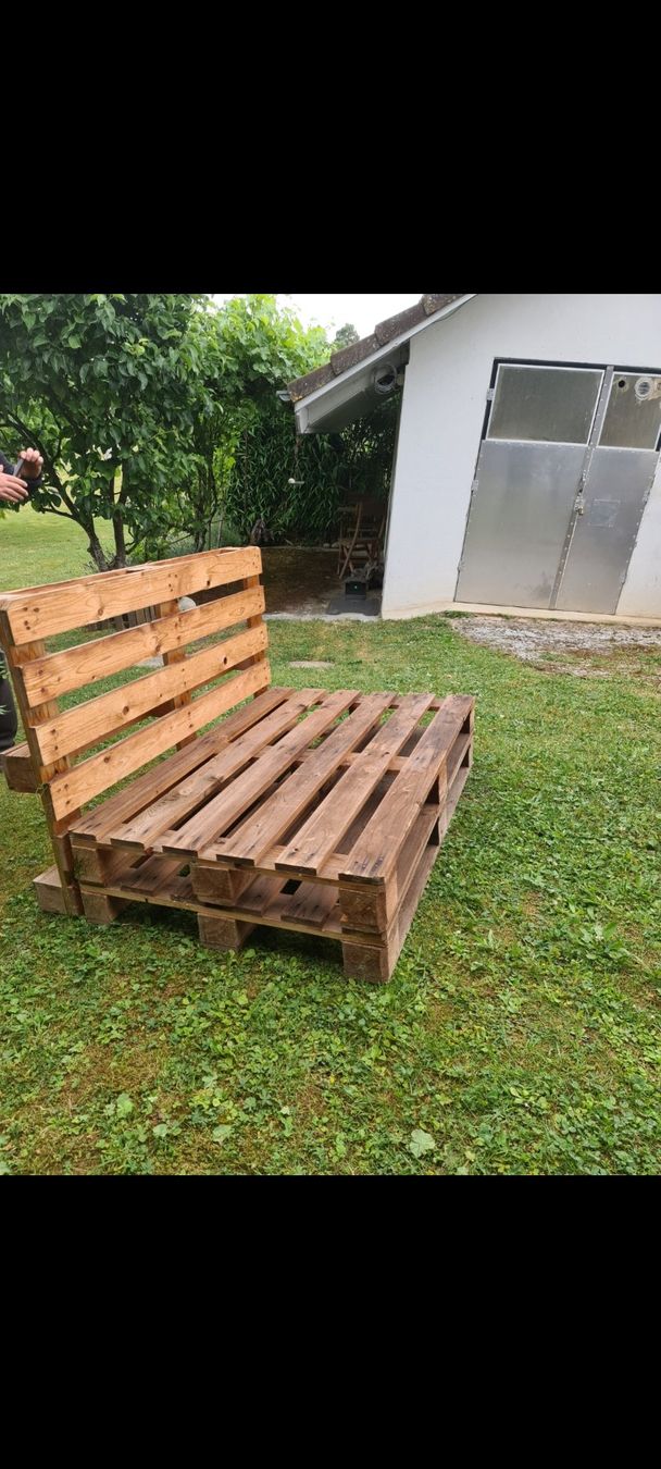 Sedie a sdraio: Palettenlounge – Usato da Niederlenz venduto da DaveDasWahnsinn 2