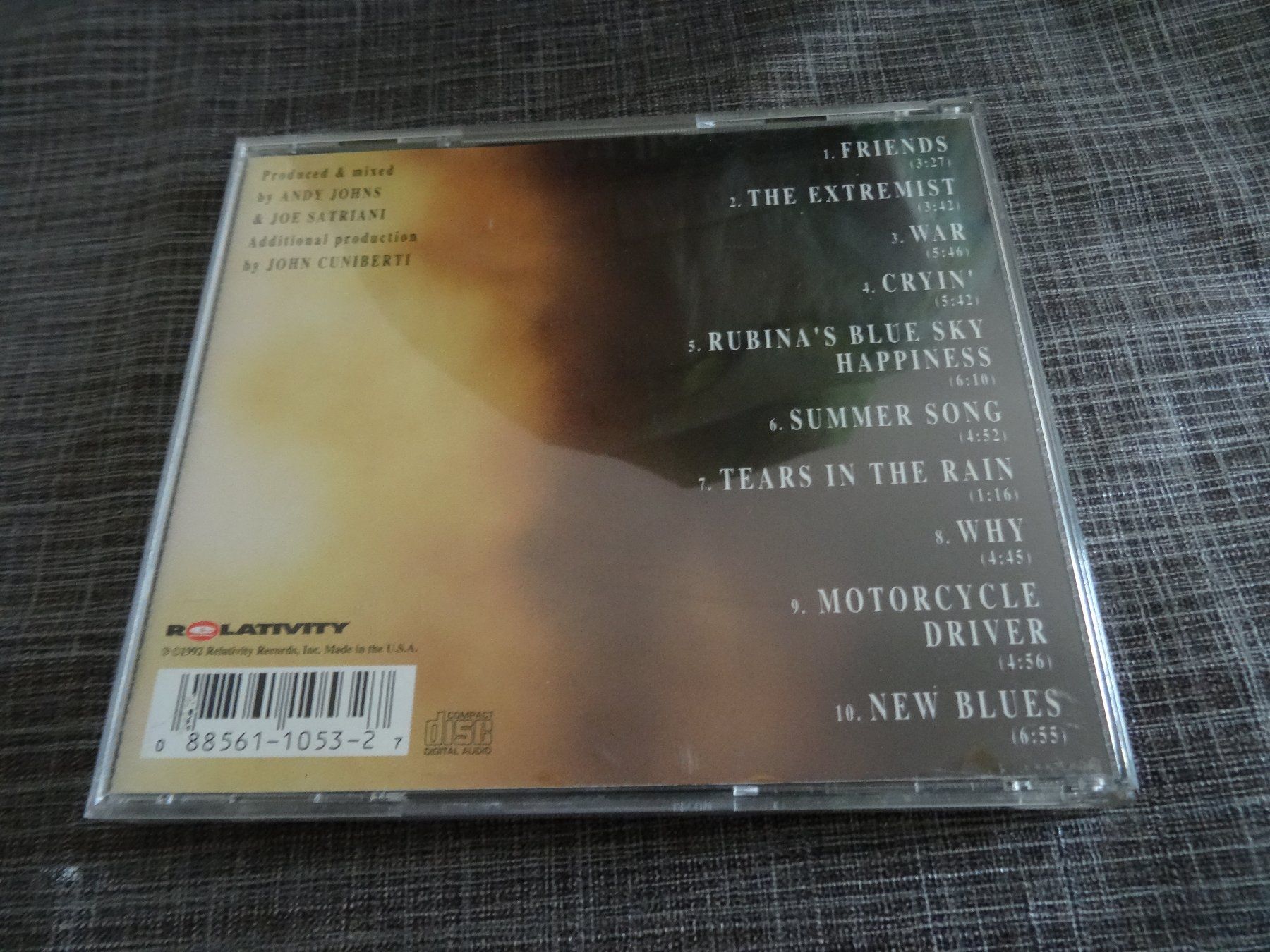 CD: Joe Satriani - The Extremist CD – Usato da Olten venduto da Disc-Ausverkauf 1