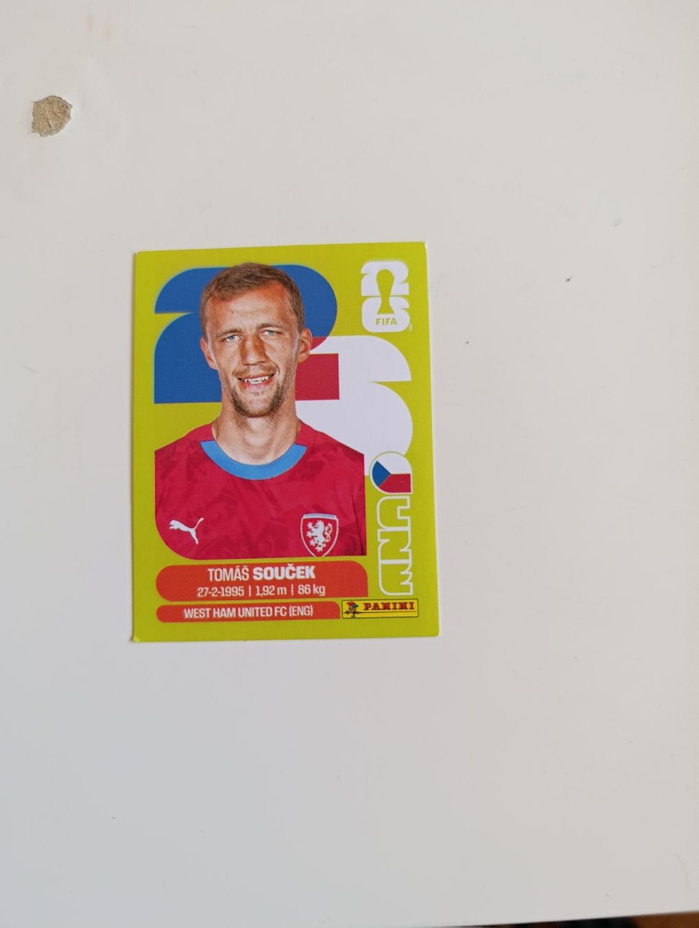 Panini Carte collezionabili: Panini World Cup 2026 CZE 12 – Nuovo (secondo la descrizione) da Lavey-Village venduto da pas_7xd2