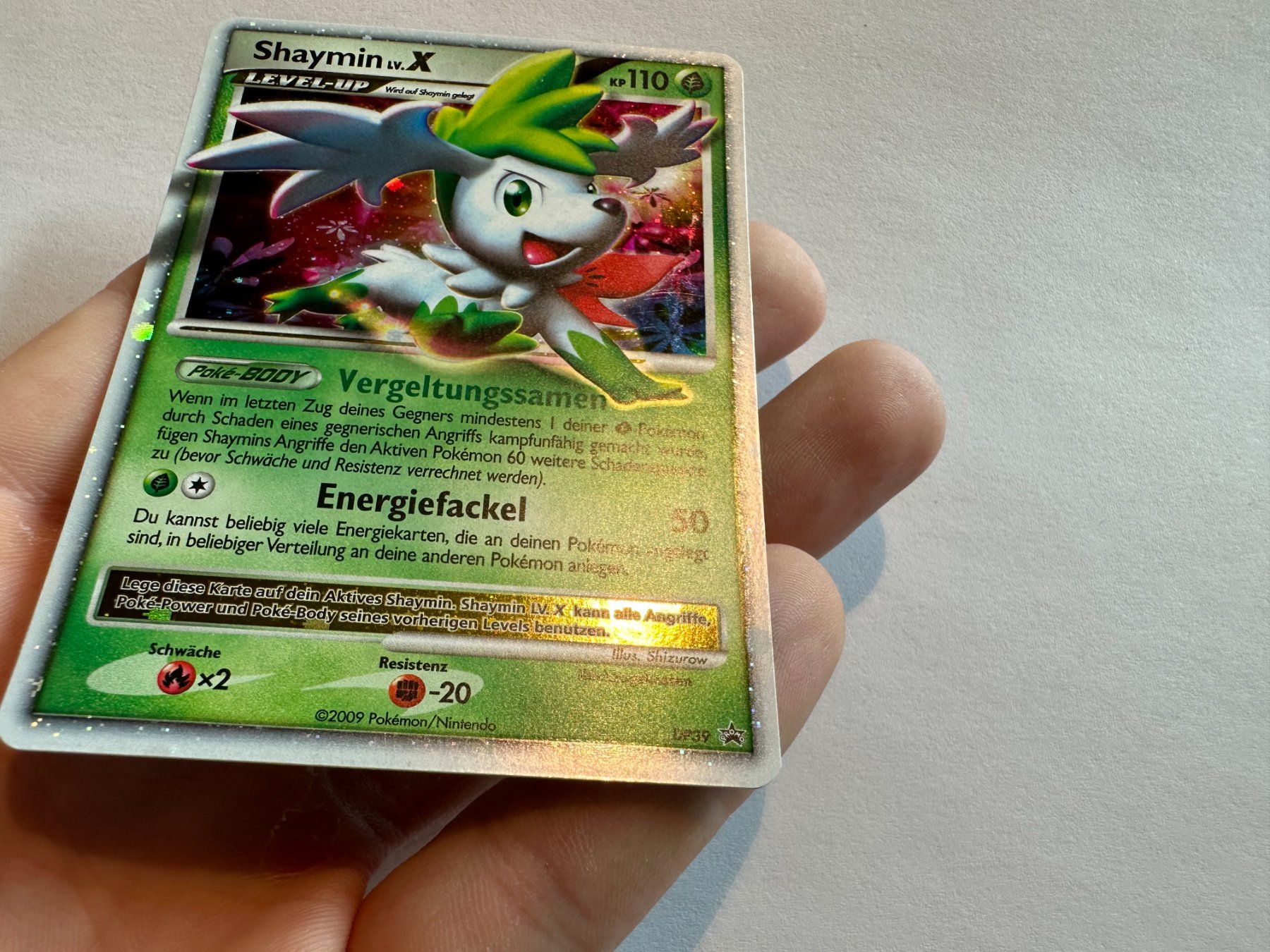 Pokémon Carte collezionabili: Shaymin lv. X D&P Promo DE – Usato da Hagendorn venduto da Pokecollectorch 1