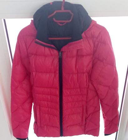 Steppjacke 46 Nord leicht, mit Kragen & Kapuze NEU