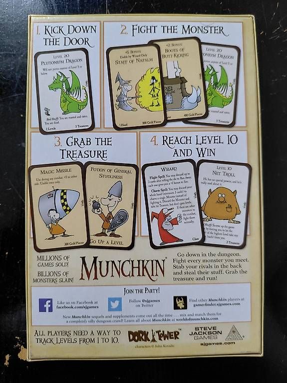Spiele: Munchkin – Neu und originalverpackt aus Zürich von Amanzana