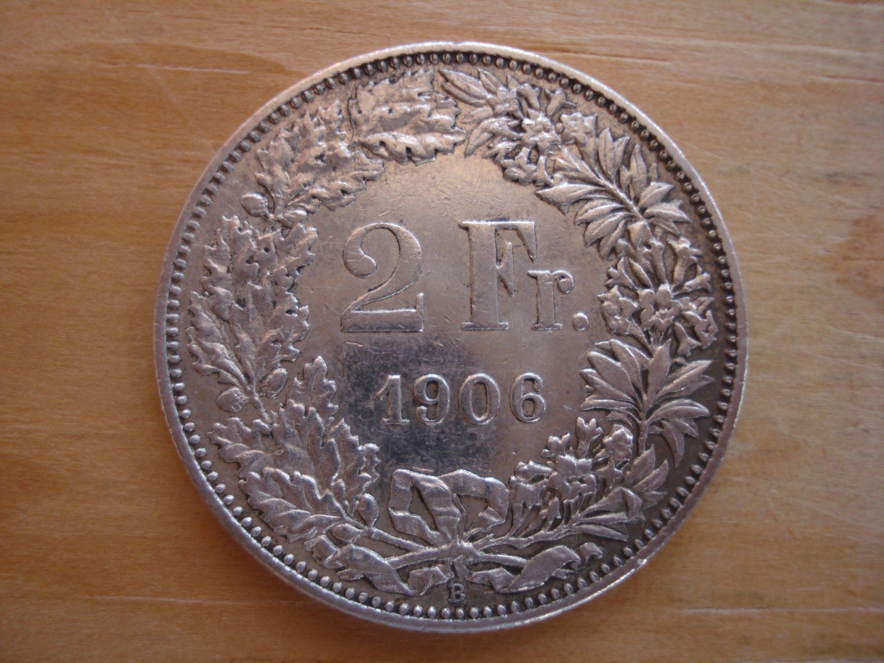 Tutti le monete: (C1) 2 Franken 1906 SS-VZ – Usato da Erlach venduto da Net-Coins