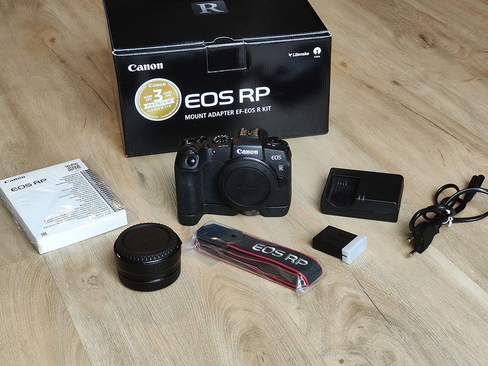 Canon EOS RP Vollformat inkl. Handgriff EG-E1 + EF-Adapter (Gebraucht ...
