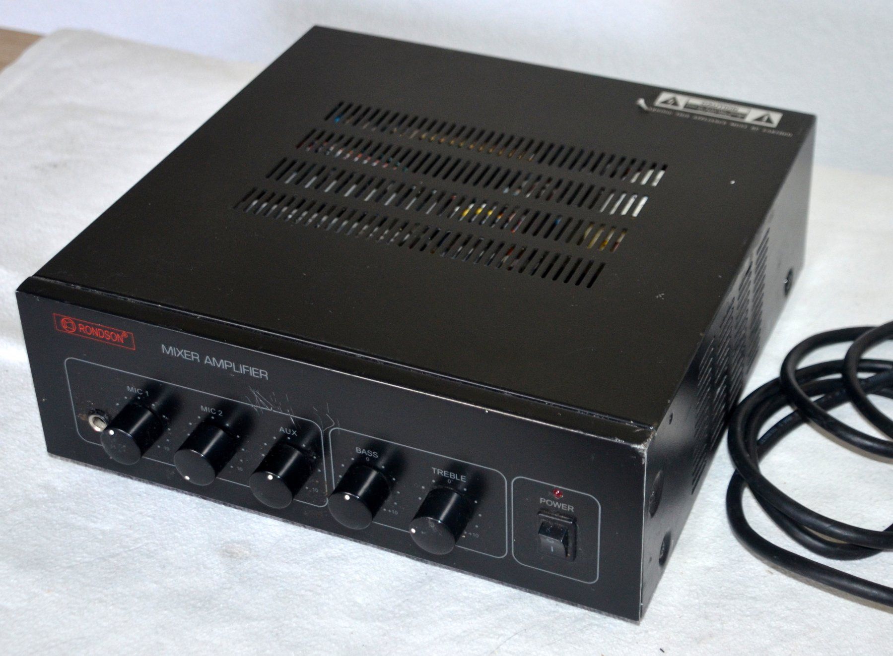 Amplificatori: Rondson Mixer Amplifier AM60N – Usato da Collonges venduto da arashee 1