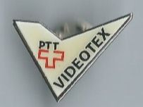 Plaquettes & Badges: PTT Videotex, Pin – D'occasion à Zürich par t24_de