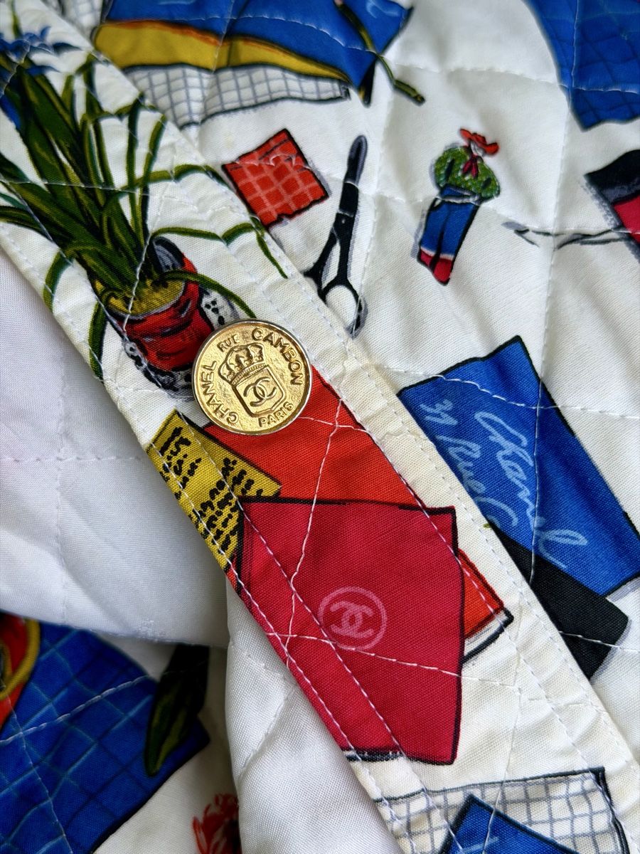 Chanel Giacche: CHANEL bomber Jacket jacke giacca 44 – Usato da Locarno venduto da av_lord 4