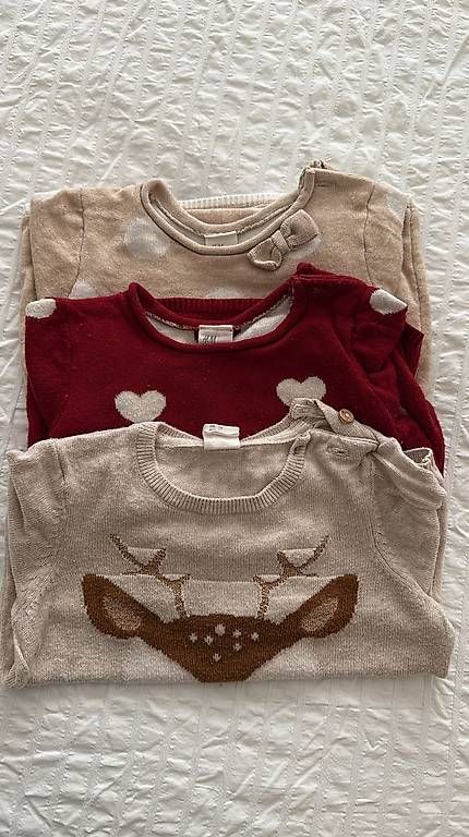 Pulls et sweat-shirts: Pull en maille fille H&M taille 74  – D'occasion à Lausanne par beatriz_g