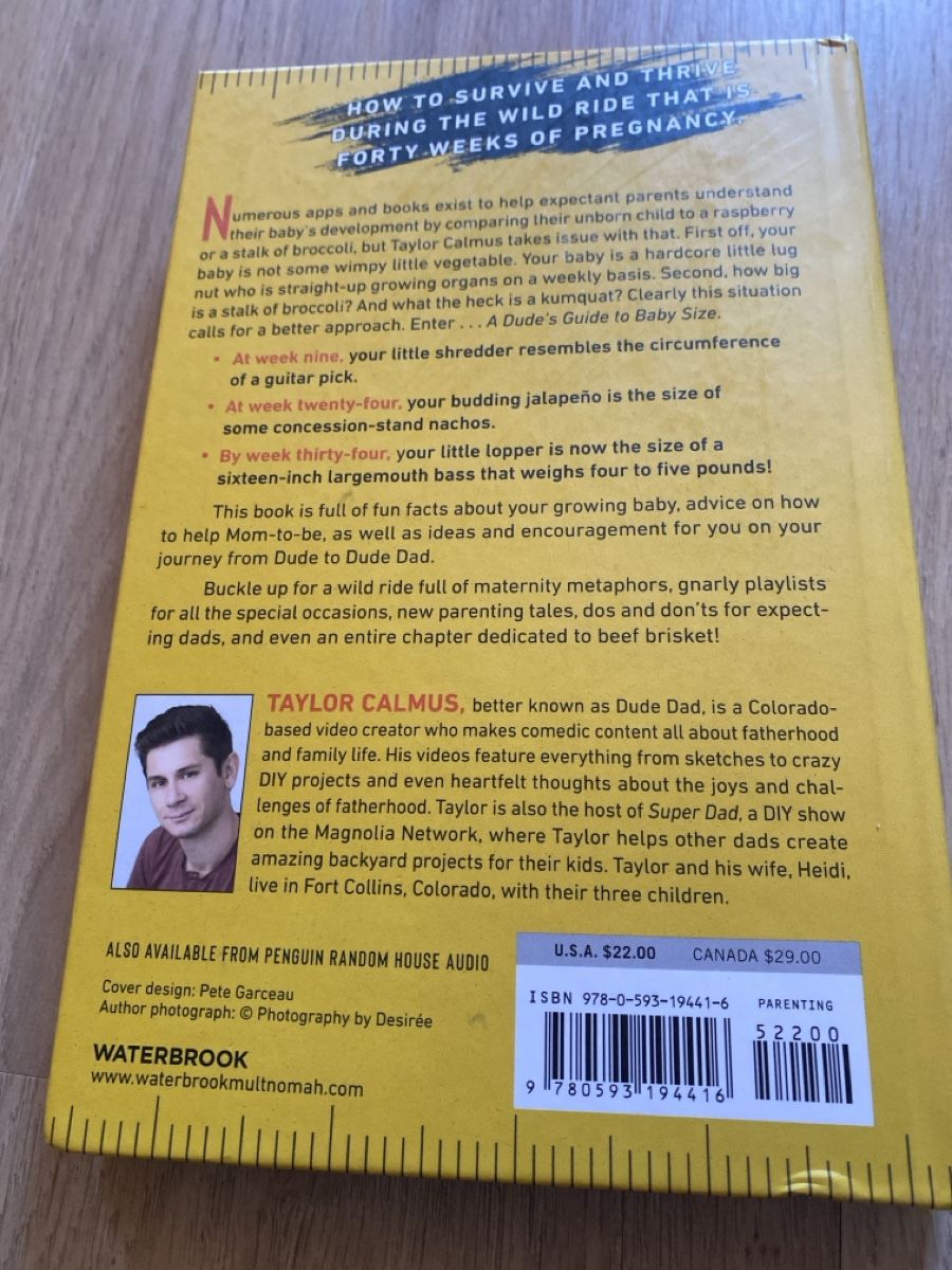 Libri: A Dude‘s Guide to BABY size – Nuovo (secondo la descrizione) da Thierachern venduto da shaun96 1