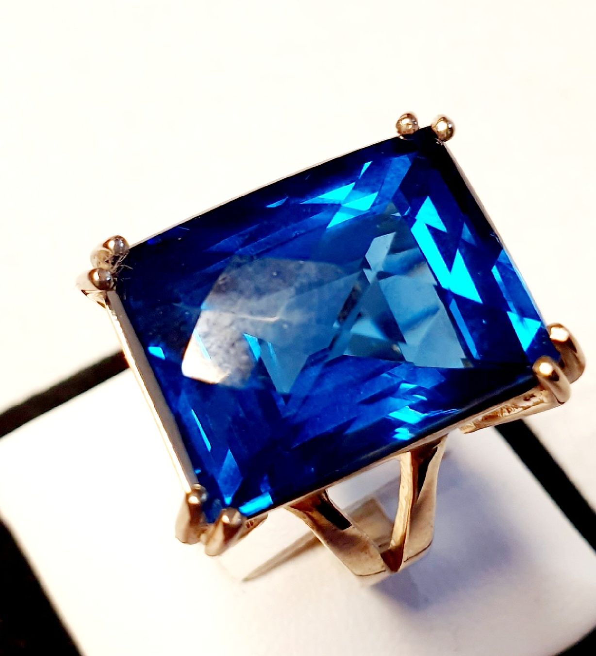 Ringe: Ring mit blauem Topas Grösse 54 – Neu (gemäss Beschreibung) aus Zürich von benedikt12