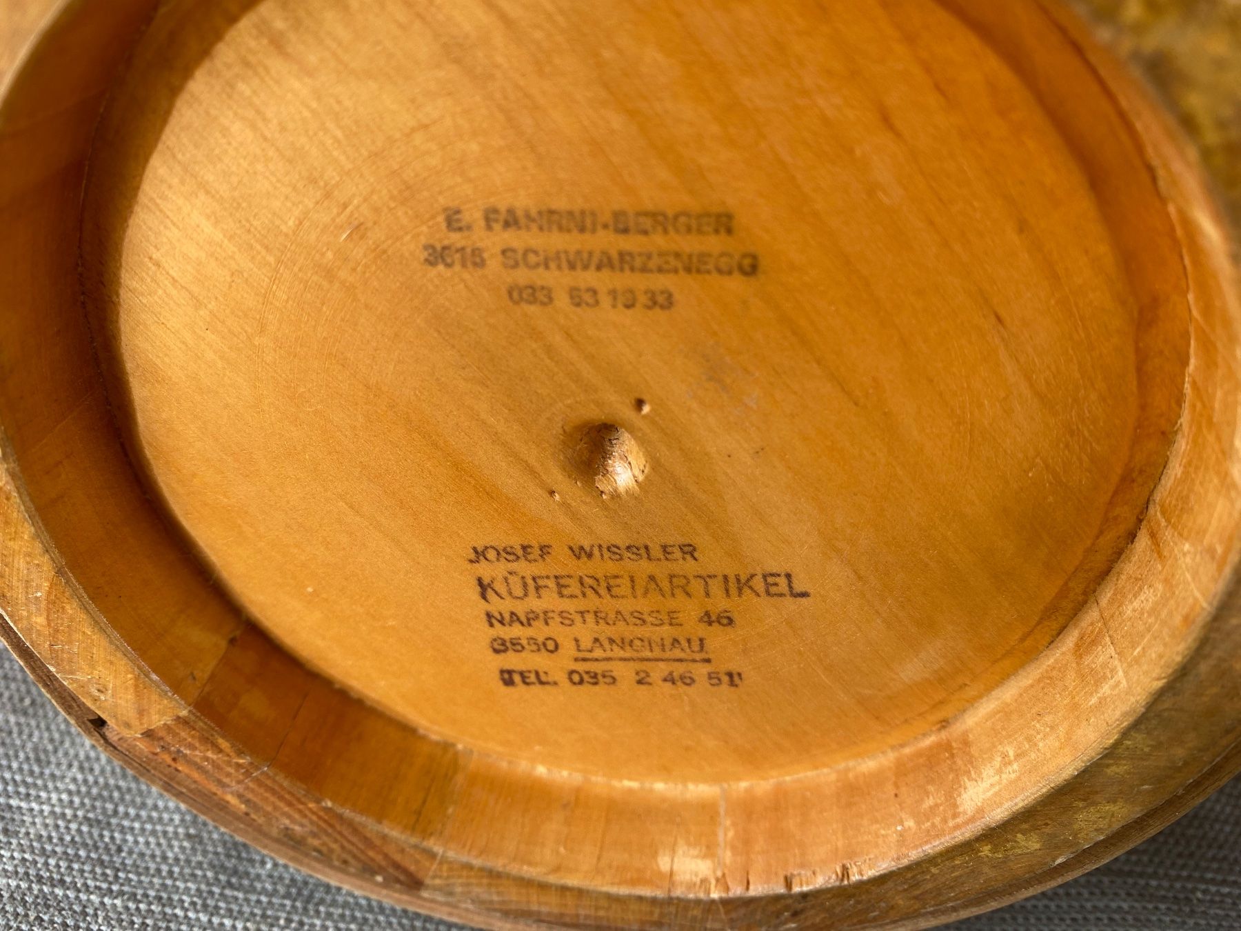Campanacci mucche: schönes Berner Holzgefäss – Usato da Feldbach venduto da Olive1 8