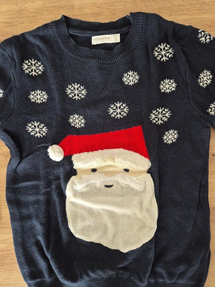 Maglioni & Felpe: Pullover "Weihnachtsmann" Gr.128 – Usato da Buttisholz venduto da sico20 1
