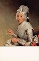 Kunst-AK, Mrs Richard Yates by Gilbert Stuart
