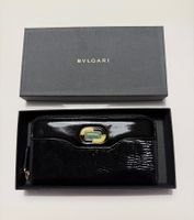 BVLGARI Isabella Rossellini patent leather wallet