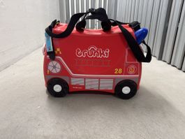 Kinderkoffer Trunki Feuerwehr-Design - Perfekt für Reise!