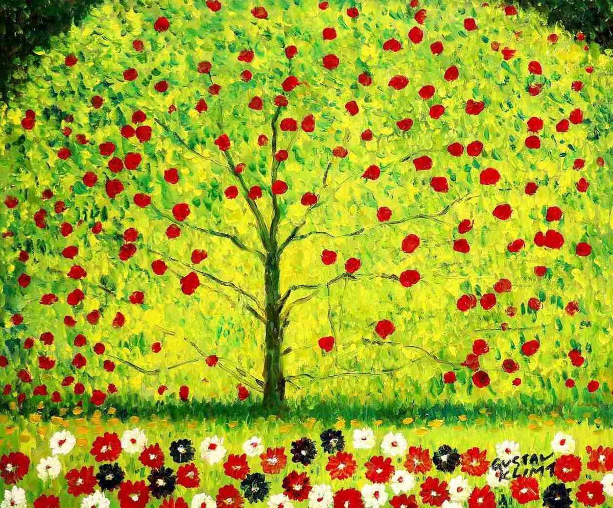Riproduzioni & Creazioni: Gustav Klimt - Der Apfelbaum – Nuovo (secondo la descrizione) da Larnaca venduto da KunstDepot24