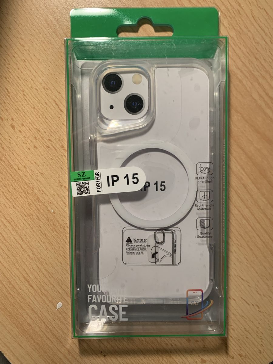 Cover & Protezioni schermo: IPhone 15 Hülle transparent – Nuovo e nell'imballaggio originale da Bettlach venduto da valishop