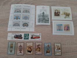 DDR Briefmarken ungebraucht, ungestempelt