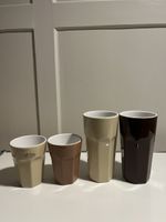 4 Kaffeetassen Caffe Tiamo ASA Selection verschiedene Farben
