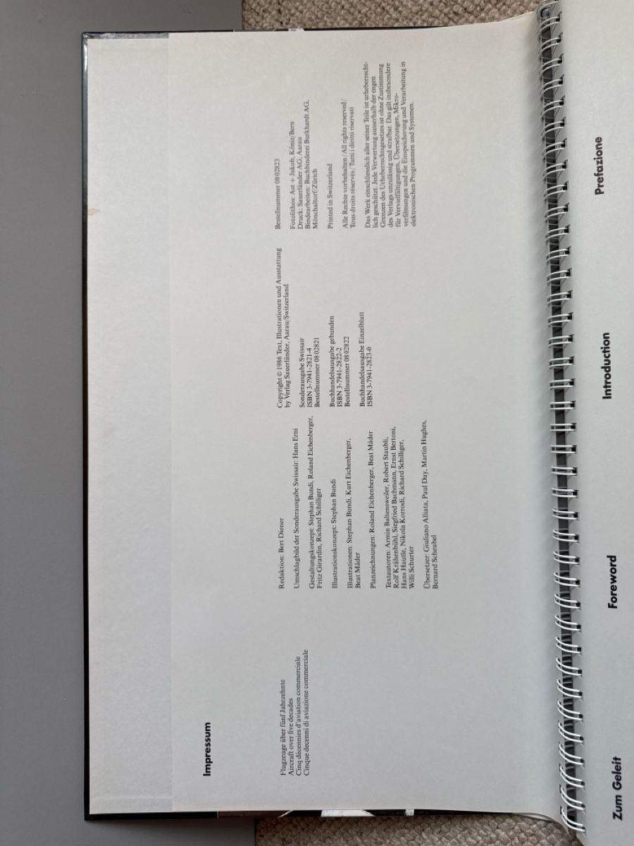 Libri: Swissair Buch – Usato da St Gallen venduto da buschpilot 4