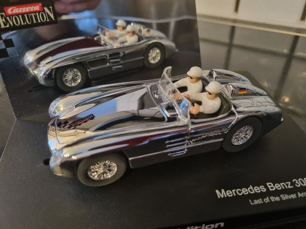 Carrera Piste: Carrera Evolution Mercedes-Benz 300 SLR – Nuovo e nell'imballaggio originale da Ennetbürgen venduto da Perlen01