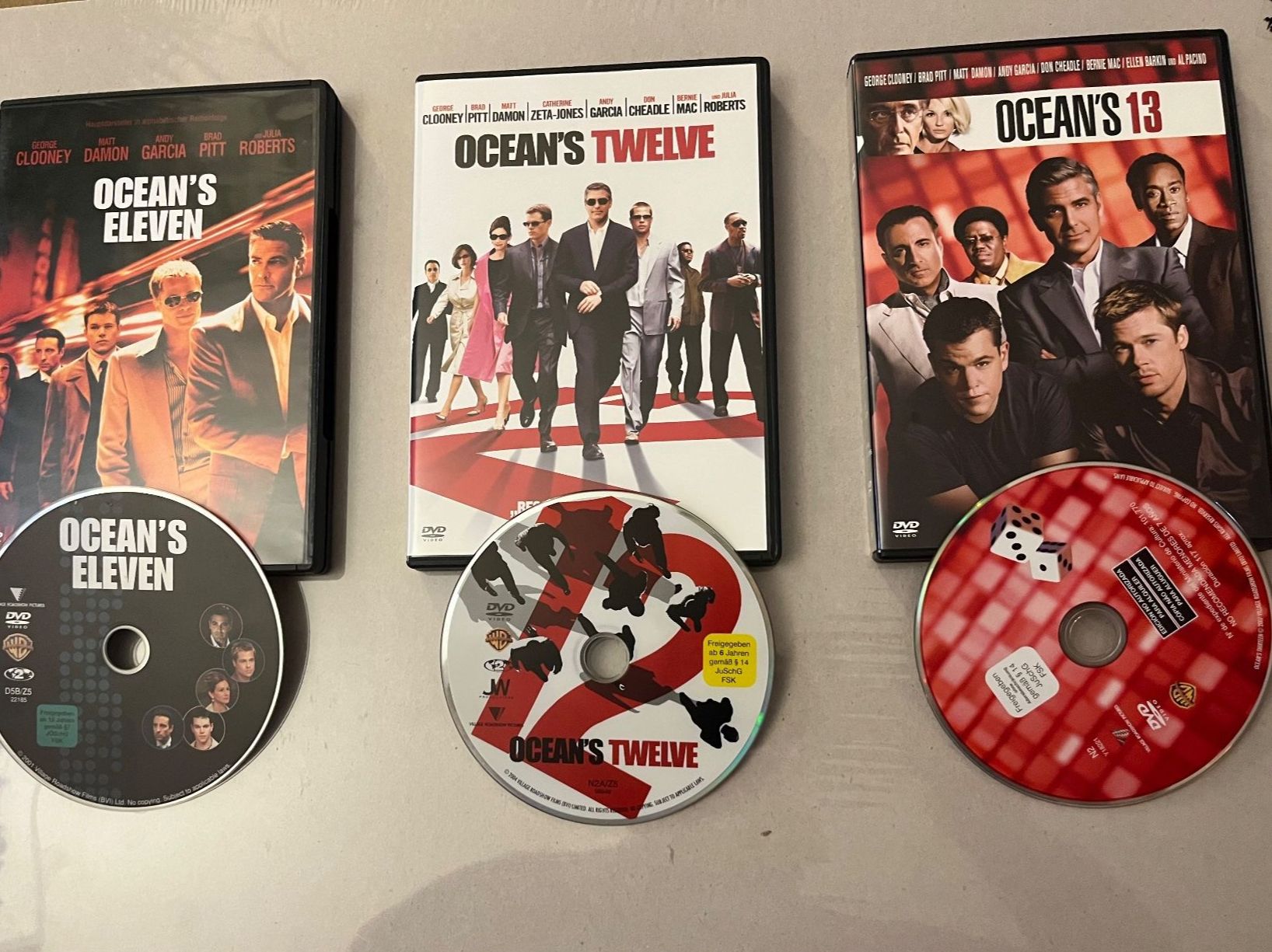 Tutti i DVDs: DVD OCEAN's 11 - 12 - 13 – Usato da Zürich venduto da mast728 5