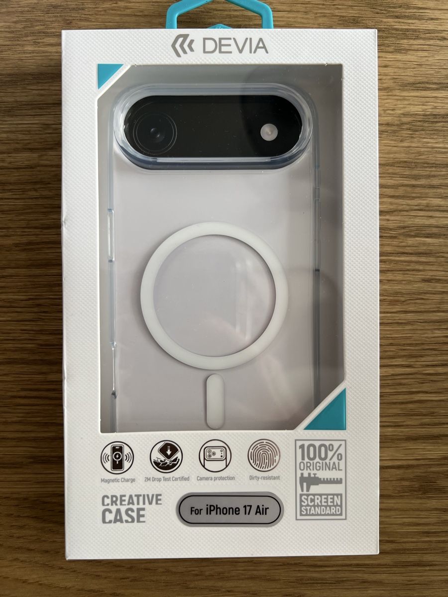 Cover & Protezioni schermo: iPhone Air Clear Case – Nuovo e nell'imballaggio originale da Effretikon venduto da FESP89