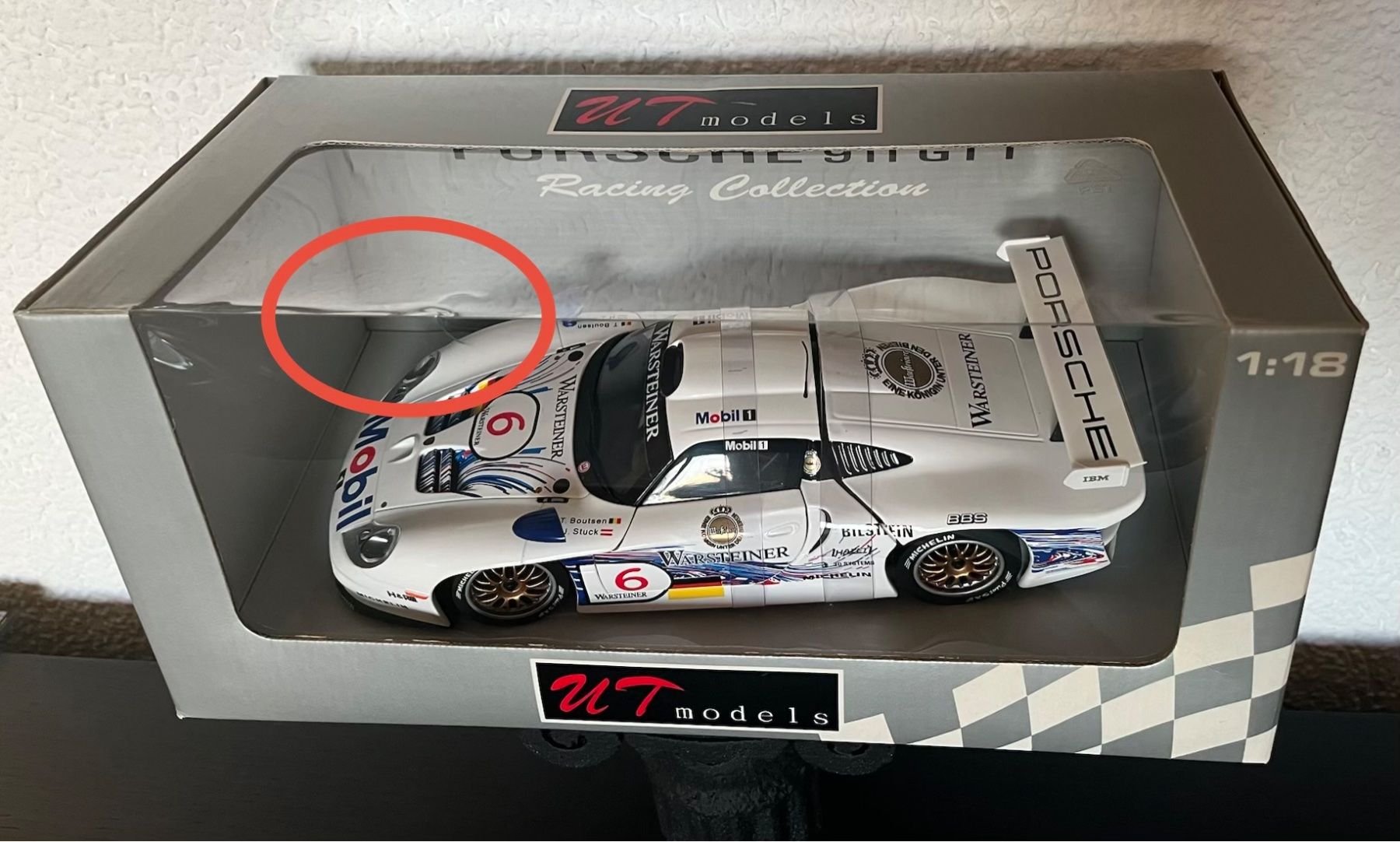 Porsche Modellini d'auto: Porsche 911 GT1 UT Models 39720 1:18 – Usato da St-Cergue venduto da ncu_t267 5