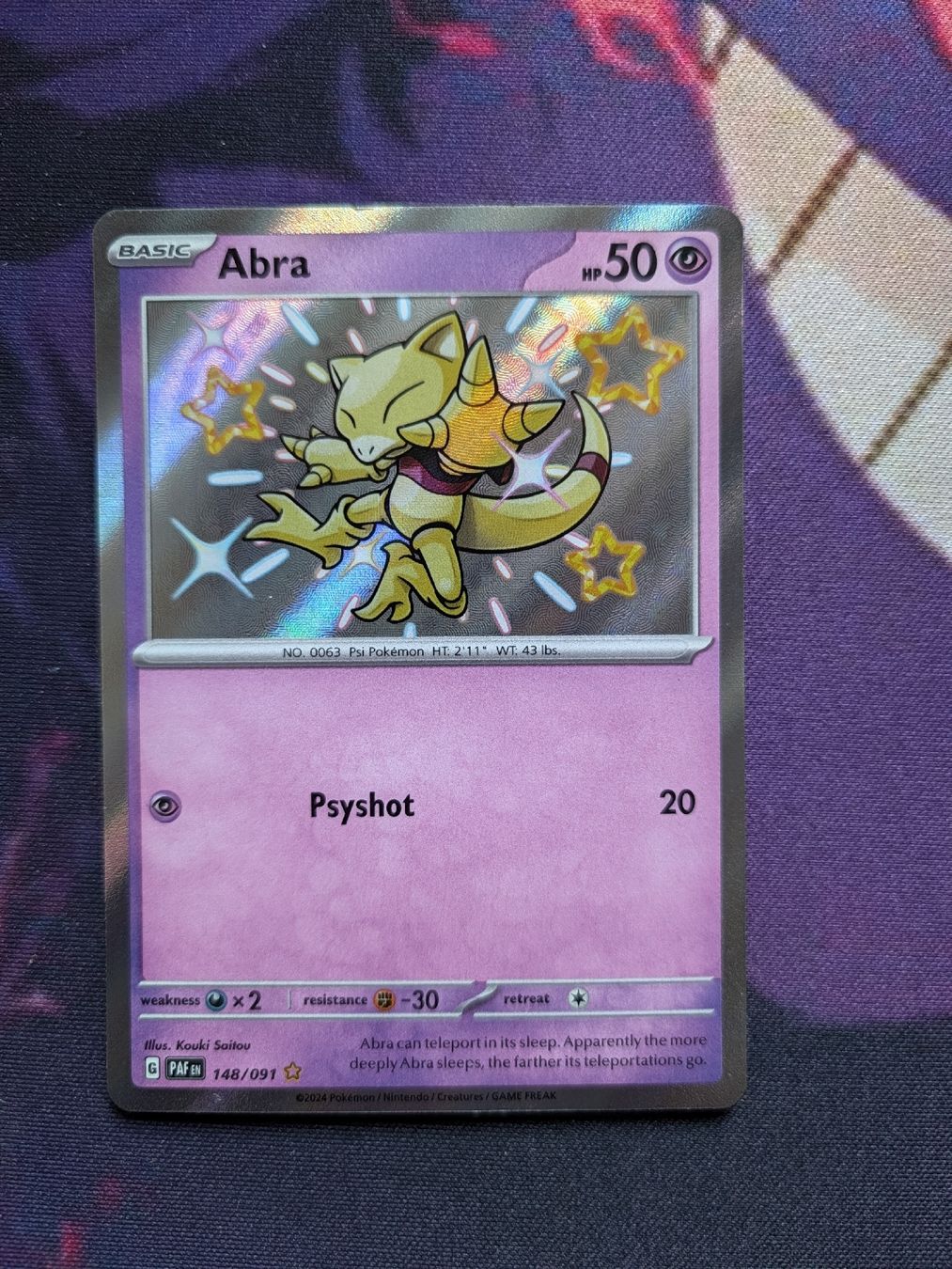 Pokémon Cartes à collectionner: Abra PAF 148 EN – Neuf (Voir description) à Chur par FreakofRarity