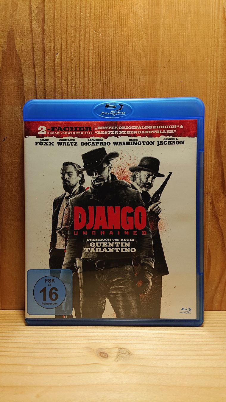Alle DVDs: DJANGO Unchained Blu-Ray mit Leonardo DiCaprio – Gebraucht aus Wilderswil von Exebub