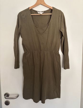 Stillkleid Olive von H&M, Grösse M 
