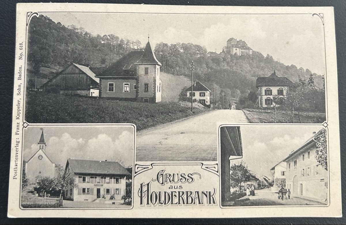 Cartoline postali: Gruss aus Holderbank AG 3-Bildrig  – Usato da Horw venduto da Tellbub