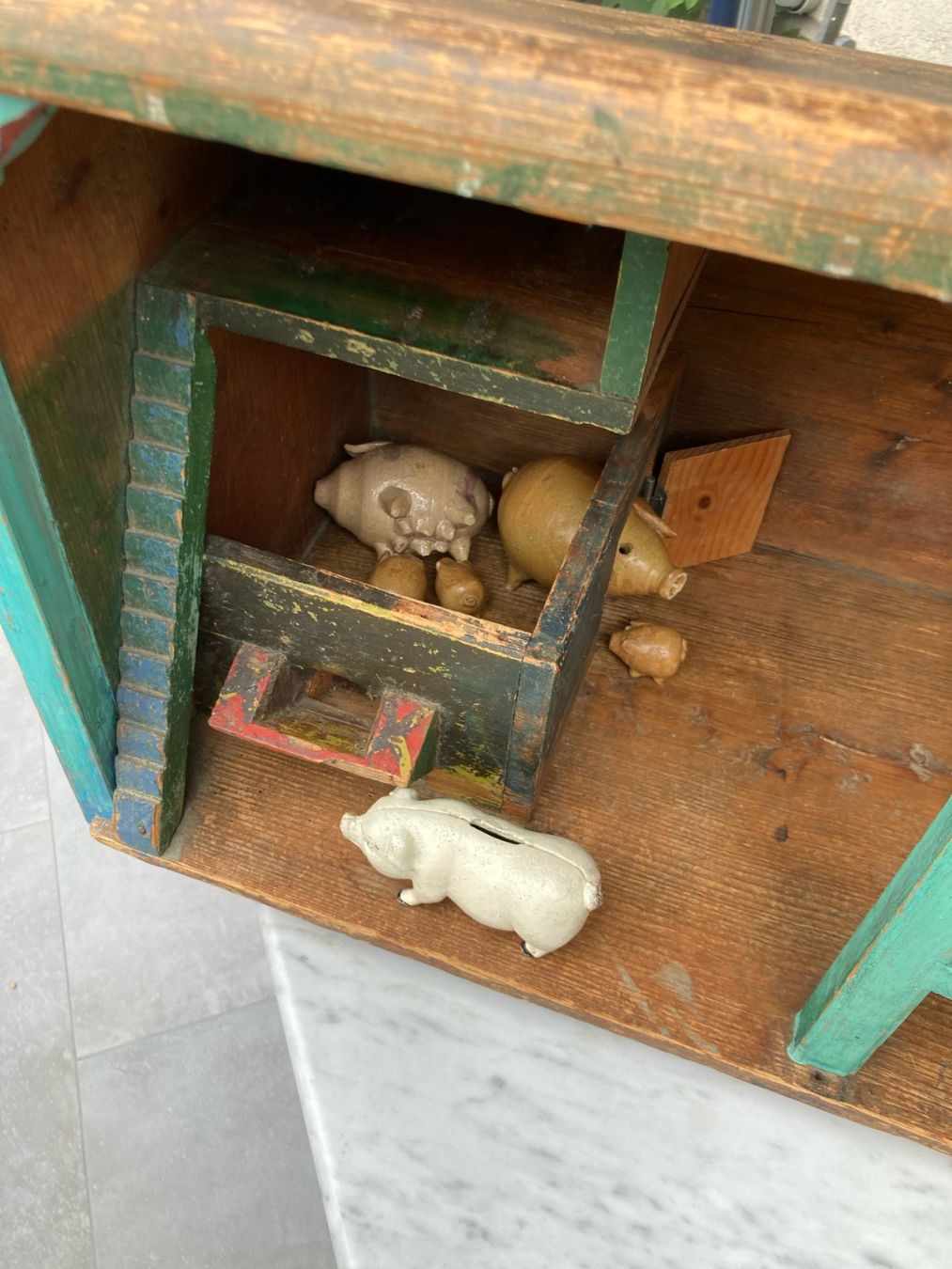 Spielzeuge: Holzspielzeug-Stall – Gebraucht aus Riehen von b_c_7krh 7