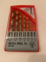 Metallbohrerset  8 teilig neu