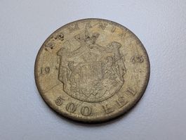 🇷🇴  Romania 500 lei 1945