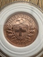 2 Rappen 1920 Prachtexemplar Ansehen !!!!